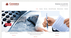 Desktop Screenshot of conestra.com.mx